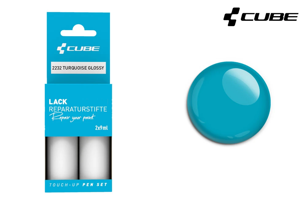 Cube Kit De Réparation De Peinture TURQUOISE Glossy 2 Cube Kit De Réparation De Peinture TURQUOISE Glossy – Image 2