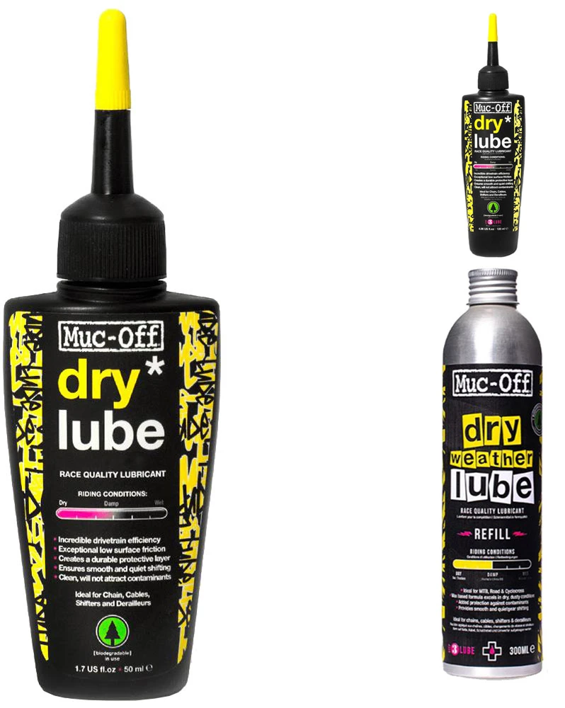 Muc-Off Dry Lube Huile Pour Chaîne Sèche 1 Muc-Off Dry Lube Huile Pour Chaîne Sèche