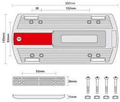 Adaptateur Pour Porte-bagages KLICKfix -Meilleur Vélos Magasin Rixen Kaul KLICKfix GepA cktrA geradapter 0208 d
