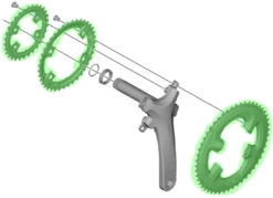 Shimano SORA FC-R3030 Plateau -Meilleur Vélos Magasin Shimano SORA FC R3030 Kettenblatt