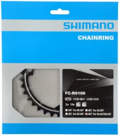 Shimano Plateau DURA ACE Pour FC-R9100 55-54/42 Dents -Meilleur Vélos Magasin Shimano Dura Ace Kettenblatt FC R9100 MX 42 b