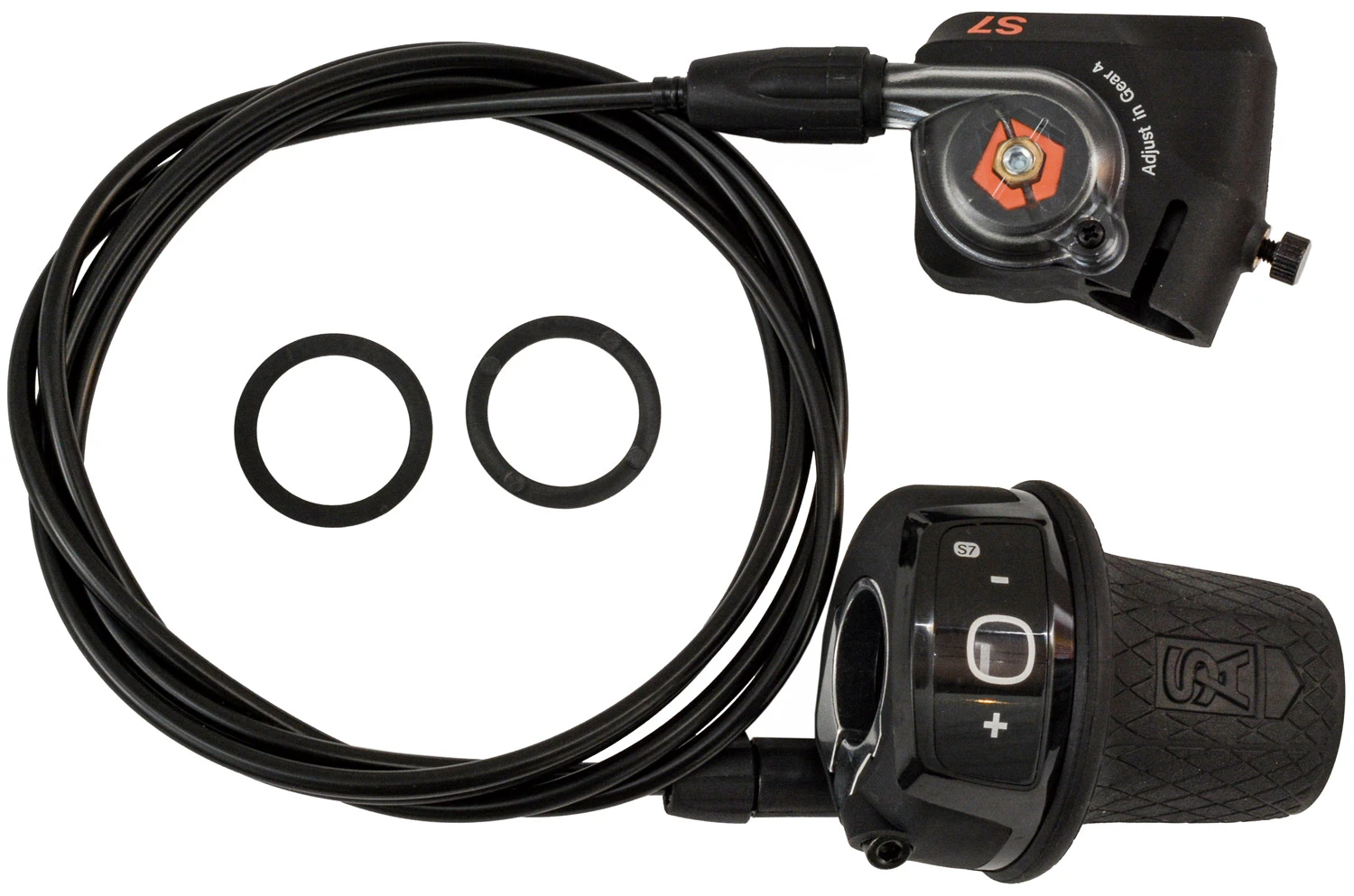 SUNRACE Twist Shifter S7 Avec Click Box Pour Moyeux Sram à 7 Vitesses 1 SUNRACE Twist Shifter S7 Avec Click Box Pour Moyeux Sram à 7 Vitesses