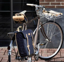 BASIL Porte-bagages De La Roue Avant De Portland -Meilleur Vélos Magasin basil portland front carrier chrome 50408 2