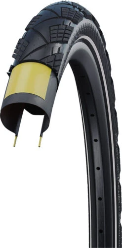 Schwalbe Marathon Efficiency Evo Super Race 28x2,15" Addix E-50 Pneu Pliant Transparent -Meilleur Vélos Magasin schwalbe marathon efficiency transparent reflex standard hs617 4