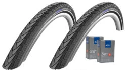 Schwalbe Marathon Plus 37-622 + Chambre à Air SV17 Set