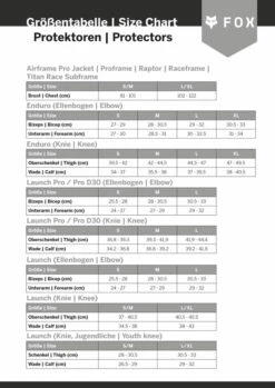 Launch D3O - Knee- And Shin Protectors -Meilleur Vélos Magasin sizing foxhead protektoren