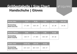 Active - Gants Thermiques -Meilleur Vélos Magasin sizing square handschuhe